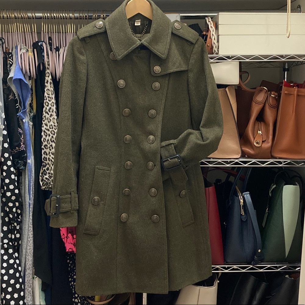 Burberry Wool Pea Coat